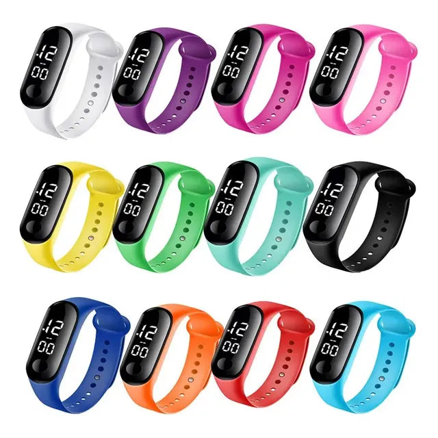 / 15 Piezas Reloj Led Digital Watch Touch Unisex Mayoreo
