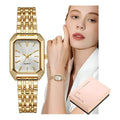 Reloj De Mujer Original Impermeable Cuarzo Moda