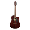 Guitarra Electroacustica Fender Cd-140sce Con Estuche Mahogany Derecha
