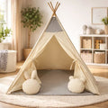 Tipi Manta 1.90 Alto X 1.50 Ancho. Teepee 2 Personas Conejo Gris