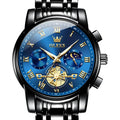 Reloj Para Hombre De Cuarzo Casual De Acero Impermeable 2859