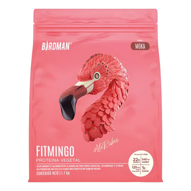 Birdman Proteína Vegetal Fitmingo 1.7kg Con Inositol Svetol