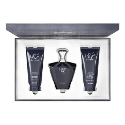 Set Afnan Turathi Blue Pour Homme 90ml Edp Spray