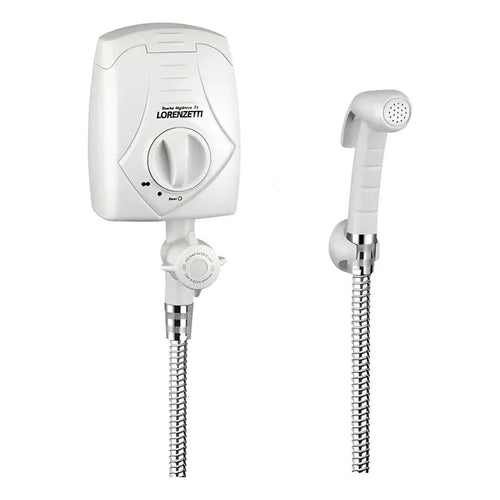 Calentador Ducha Higiénica Lorenzetti Con Telefono Regadera Blanco 4 Kw