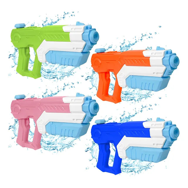 Pistola De Agua De Juguete Para Niños Y Adultos 4 Piezas