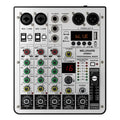 Mezcladora Audio 4 Canales Dj Mixer Consolas Sonido 16 Dsp