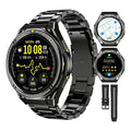 Reloj Inteligente Deportivo Cubot Gt5 Amoled 1.43 Gps Mapas Offline Llamadas Bluetooth 50m Impermeable Hombre Mujer Negro Smartwatch Silicona