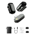 Maono Wave T1 Mini 2 Micrófonos Inalámbricos Negro