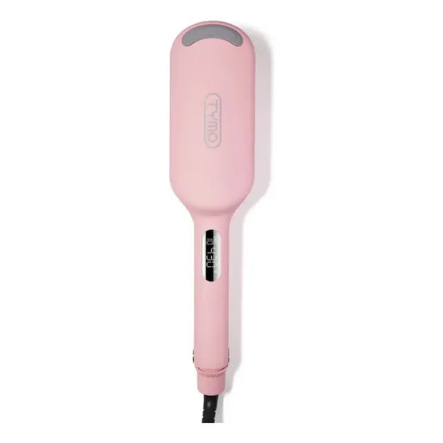 Waflera Rizador De Cabello Ferro Tenaza Tymo Rovy Ondas 1,25 PuLG Color Rosa Claro Rosa Pálido