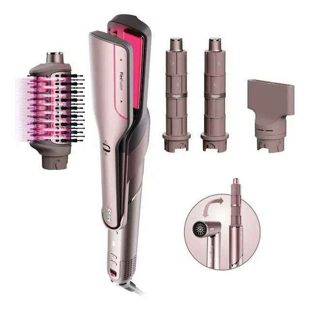 Alaciadora Y Secadora De Cabello Flexfusion - Shark - Hd641s