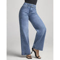 Pantalon Mujer Pierna Ancha Cintura Alta Seven Jeans Wide