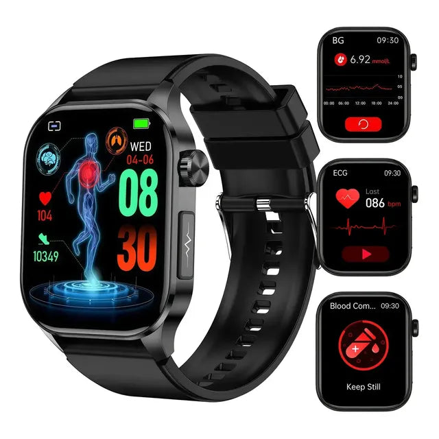 Para Reloj Inteligente Mide Azúcar En Sangre/presión