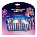 Set 10 Lip Gloss Guerreras K-pop Brillo Labial Infantil Multicolor