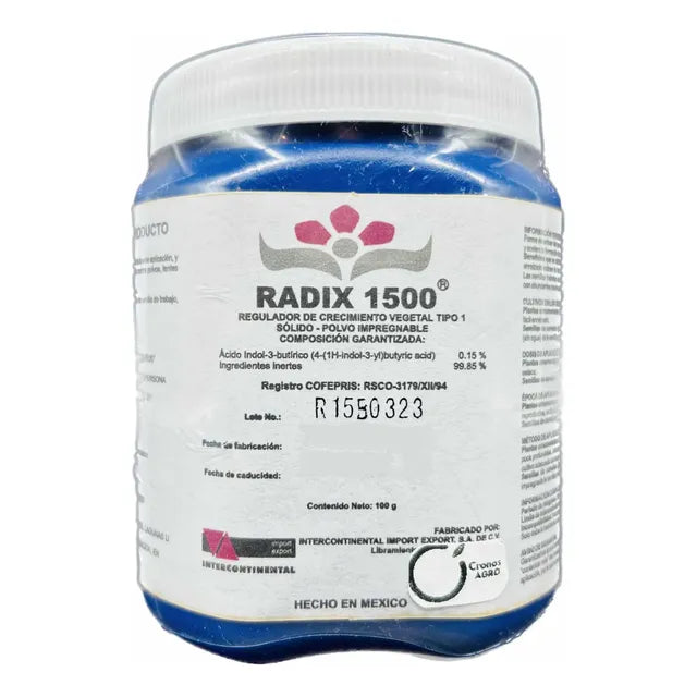 Radix 1500 Enraizador Esquejes 100 Gramos