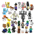 Figuras Steve Creeper Set 29 Piezas + 50 Pegatinas 29