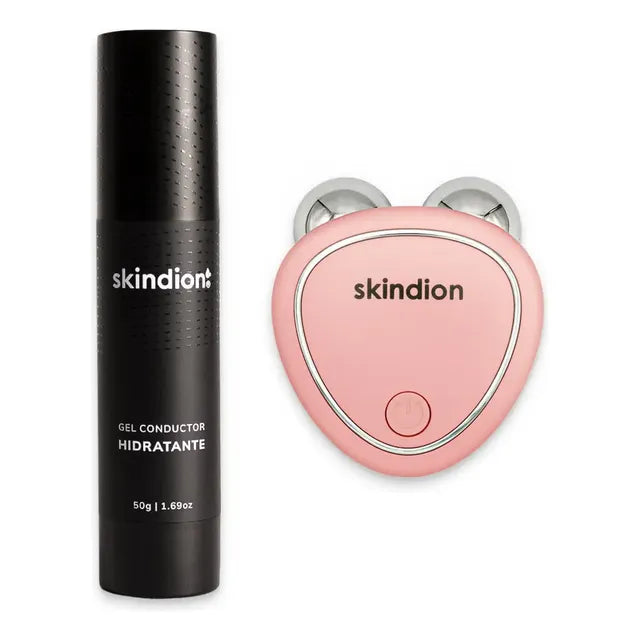 Skindion Rejuvenecimiento Y Lifting Facial Con Microcorriente Antiarrugas Rosa