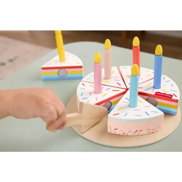 Fisher-price Juguete Para Bebés Pastel Cumpleaños De Madera