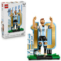Lego Editions Lionel Messi: Leyenda Del Futbol 43015; Pieza De Colección Dedicado A Messi: Modelo 3d Con 2 Opciones De Construcción; Regalo Para Fans Del Fútbol, Niños Y Niñas; 12+