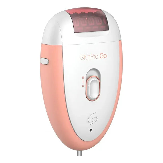 Depiladora De Vello Eléctrica Skin Pro Go Mini Portátil Pelo Blanco