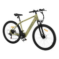 Bicicleta Eléctrica Neon Etrail 250w 21 Vel Shimano Freno Disco R27.5 Verde Verde Oliva