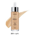 L'oréal Paris True Match Sérum Rellenador Con Color, Base De Maquillaje En Sérum Con Ácido Hialurónico, Acabado Luminoso, Piel Uniforme Y Radiante, Tono Light 2-3, 30 Ml 2-3 L