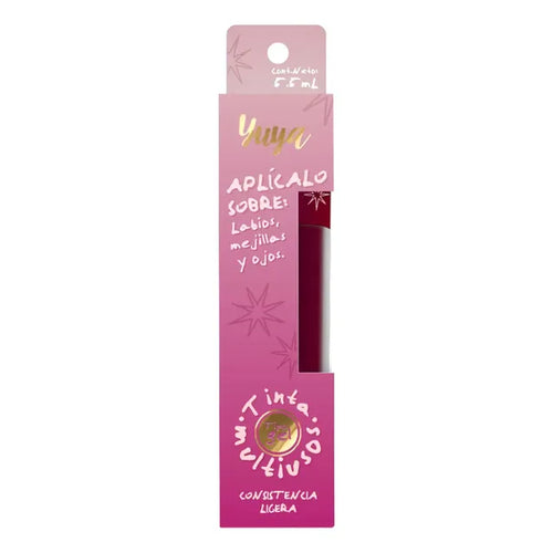 Tinta Multiusos Con Extracto De Aloe Vera Fucsia 5.5ml Yuya Fugaz