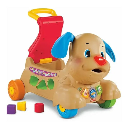 Fisher-price Perrito Camina Conmigo Andadera Montable 9m+ Rojo
